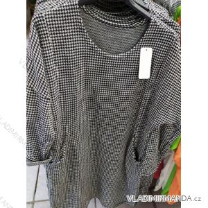 Dress with Pockets Warm Long Sleeve Women's (uni xl-2xl) ITALIAN MODA IM720033
