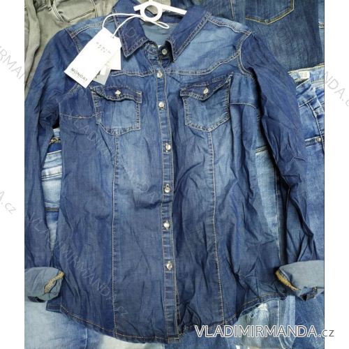 Denim shirt women (s-xl) ITALIAN FASHION IM5191955