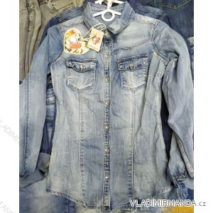 Denim shirt women (s-xl) ITALIAN FASHION IM5191955