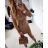 Women's Long Sleeve Line-up Dress (uni S / M) Fame Fashion IMT18929 Black S / M one size red