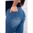 White maternity jeans