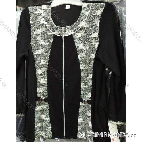 Long Sleeve Tunic Dress Long Sleeve Ladies Plus Size (l-4xl) POLISH FASHION PM520020
