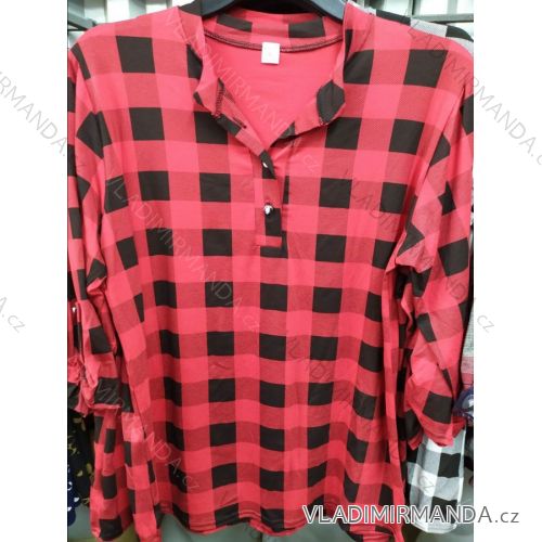 T-shirt long sleeve ladies oversized (xl-4xl) POLISH FASHION PM120007
