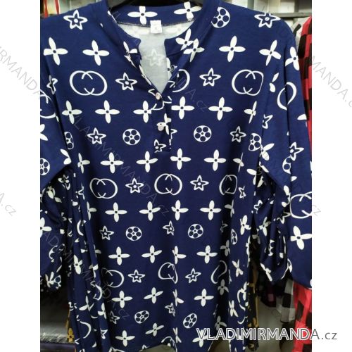 Long Sleeve Tunic Dress Long Sleeve Ladies Plus Size (xl-4xl) POLISH FASHION PM120008
