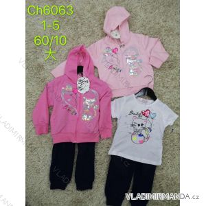 Sweatpants, hoodie and t-shirt for infants (girls) (1-5 years) SAD SAD20CH6063
