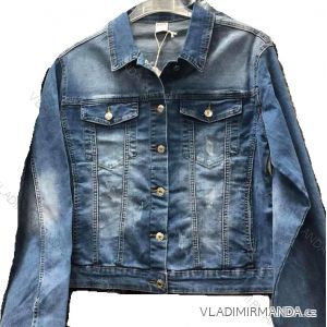 Denim jacket women's oversized (2XL-6XL) P.O.P. SEVEN MA119POP5539-LK