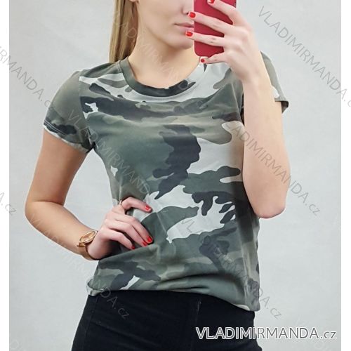 T-shirt ladies camouflage (uni s / m) Italian FASHION IM520012