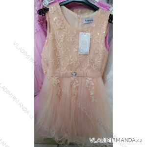 Dress for girls young girl with sequins (4-12 years) ITALIAN MLADA Móda IMM218022