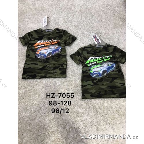 T-shirt short sleeve boys boys camouflage (98-128) ACTIVE SPORT ACT20HZ-7055