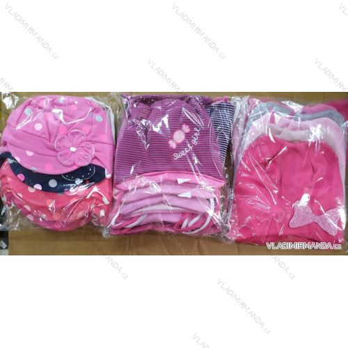 Thin infant cap for girls (1-3 years) POLAND PRODUCTION PV420021
