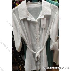 Shirt Dress 3/4 Long Sleeve Ladies (UNI S / M) ITALIAN FASHION IM920058
