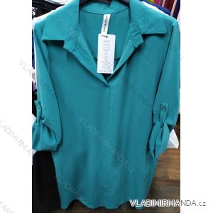 Shirt Dress 3/4 Long Sleeve Ladies (UNI S / M) ITALIAN FASHION IM920062
