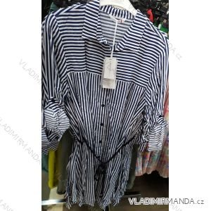 Shirt Dress 3/4 Sleeve Ladies (UNI S / XL) ITALIAN FASHION IM920083
