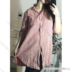 Women's long sleeve shirt oversized (UNI XL-2XL) ITALIAN FASHION IM620033
