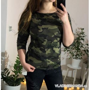 T-shirt long sleeve camo women (uni L-XL) ITALY MODA IM5188015XL