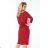 13-66 Sports Dress - Dark red color
