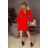 190-3 MARGARET dress with lace on the sleeves
