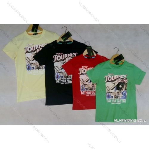 T-Shirt Short Sleeve Universe Baby Junior Boys Cotton (122-158) FORTOG 71019
