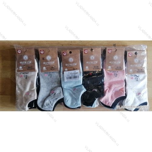 Ankle socks women (35-41) AURA.VIA NDX5983
