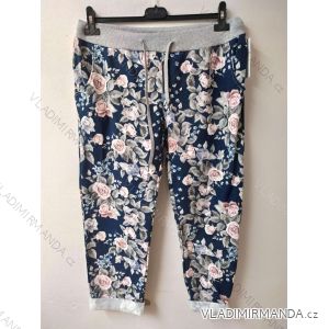 Women's flower pants long (uni s / m) ITALIAN FASHION IMC198961