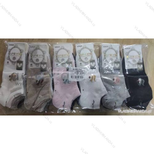 Ankle socks women (35-41) AURA.VIA ND6229
