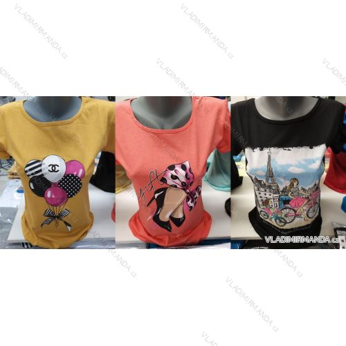 T-shirt short sleeve ladies (s-xl) TURKEY FASHION FMB20001
