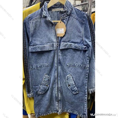 Women's denim jacket long (XS-XL) Re-Dress IM920C138
