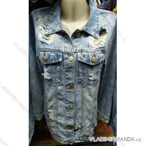 Ladies jeans jacket (S-2XL) D.T.FASHION DTF20002
