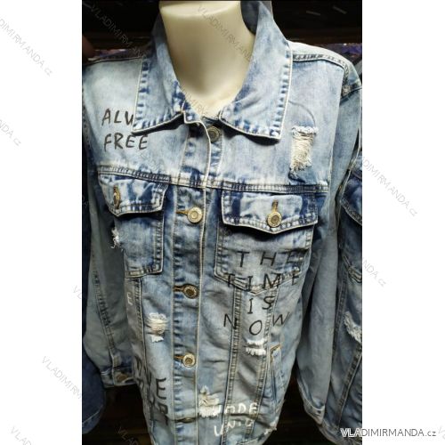 Ladies jeans jacket (S-2XL) D.T.FASHION DTF20005
