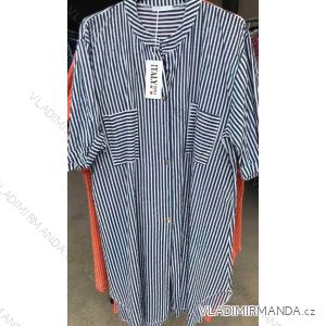 Shirt Dress 3/4 Sleeve Ladies (UNI XS-M) ITALIAN FASHION IM120056