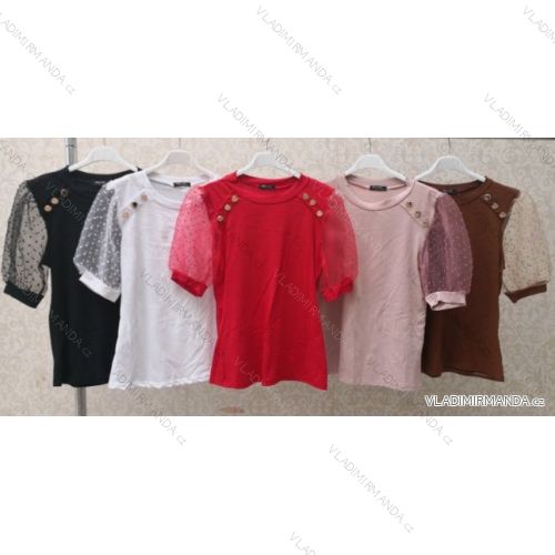 Women's Short Sleeve T-Shirt (s-m) Turkish Fashion IML20010332
