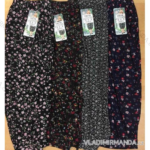 Ladies Aladin Harem Pants 3/4 Short Oversized (l-5xl) AMZF YB2758
