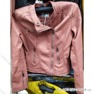 Women's leatherette jacket (S-2XL) MISS SISSI MA1201925
