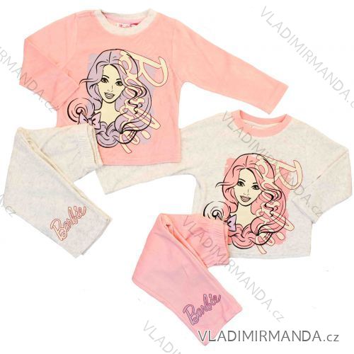 Pajamas long barbie baby girl (2-8 years old) TKL I13F2009
