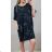 Classic Short Sleeve Dress with Pocket (uni xl / xxl) Italian Fashion IM720057
