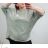 Tunic 3/4 long sleeve women (uni xl / 2xl) Italian fashion IMC20070 khaki