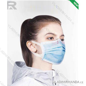 Protective face mask with a thick contact insole against 3 layers unisex viruses (one size) MADE IN CHINA ROUSKA11001