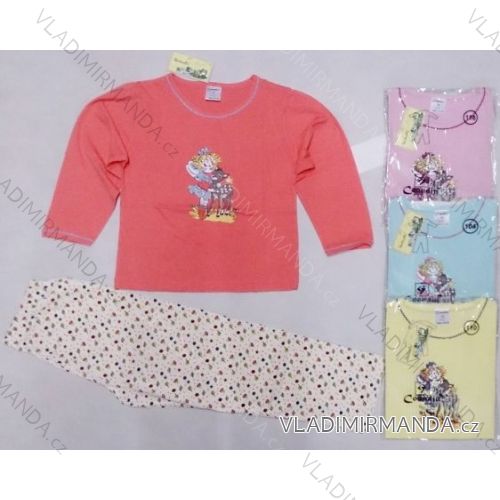 Pajamas long baby girl (98-128) COANDIN S1373B
