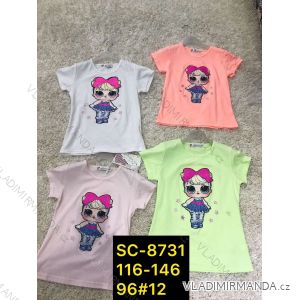 T-shirt short sleeve children's girls girls (116-146) ACTIVE SPORT ACT20SC-8731