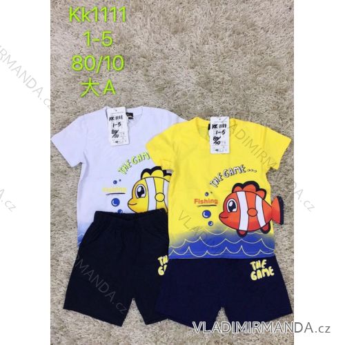 Summer boy's t-shirt and shorts set (1-5 years) SAD SAD20KK1111