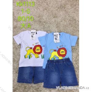 Summer boy's t-shirt and denim shorts set (1-5 years) SAD SAD20KK1113
