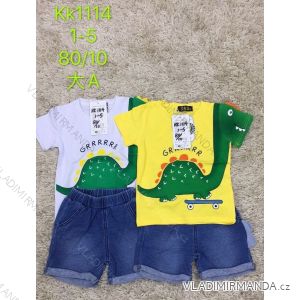 Summer boy's t-shirt and denim shorts set (1-5 years) SAD SAD20KK1114
