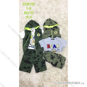 Summer boy's set, t-shirt and shorts camouflage children's boys (1-5 years) SAD SAD20CH6119
