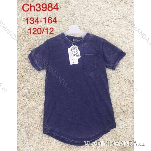 T-shirt short sleeve youth boys (134-164) SAD SAD20CH3984