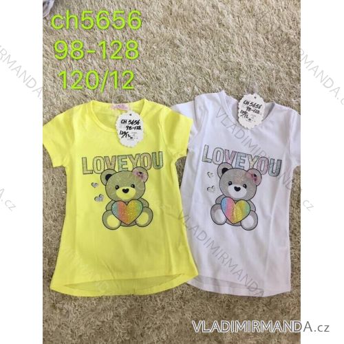 T-shirt short sleeve children's girls (98-128) SAD SAD20CH5656
