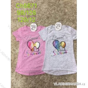 T-shirt short sleeve children's girls (98-128) SAD SAD20CH5671