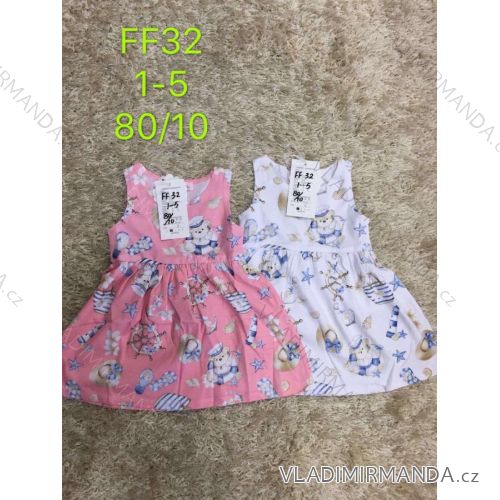 Sleeveless summer dress for girls (1-5 years) SAD SAD20FF32
