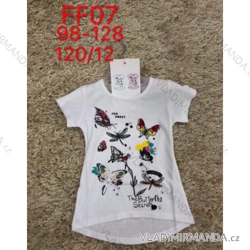 T-shirt short sleeve children's girls (98-128) SAD SAD20FF07
