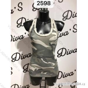 Women's camouflage tank top (uni s / m) ITALIAN MODA IMM202598
