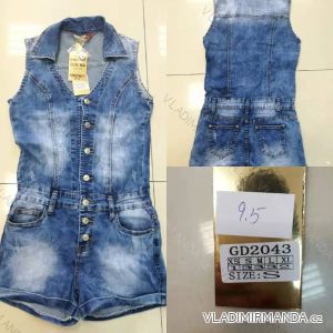 Denim short sleeve dress women (s-xl) GOURD MA120GD6047-J